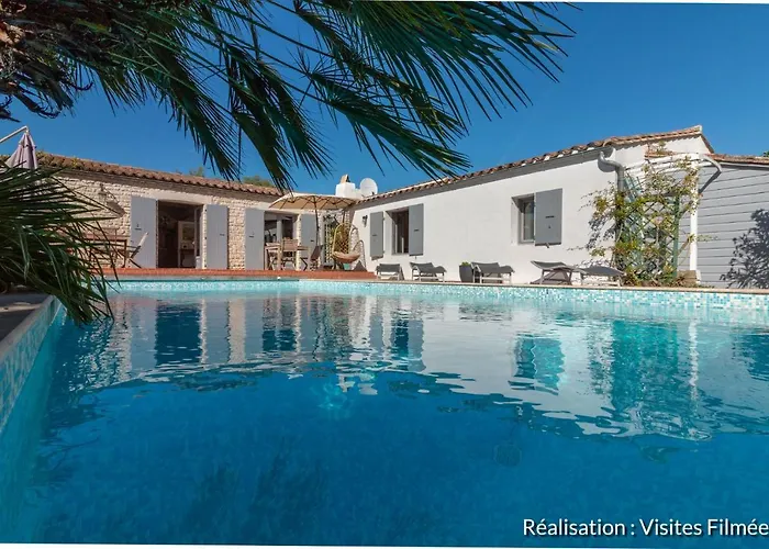 Ile De Re - Foulquier 别墅 里维多瓦海滩