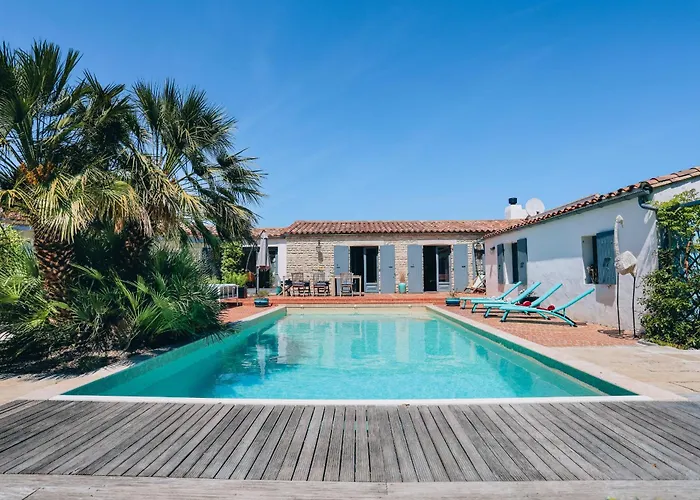 Ile De Re - Foulquier 别墅 里维多瓦海滩