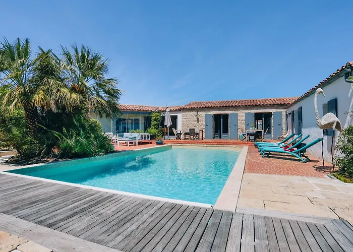 Ile De Re - Foulquier 别墅 里维多瓦海滩