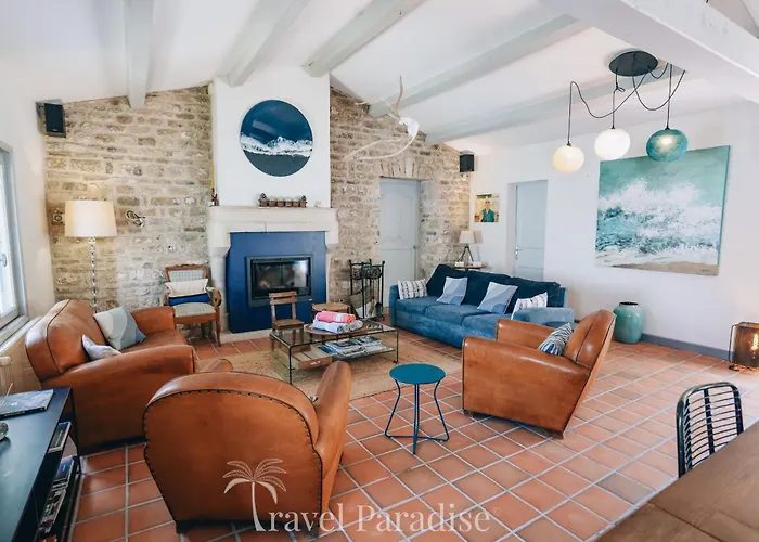 Ile De Re - Foulquier 别墅 里维多瓦海滩